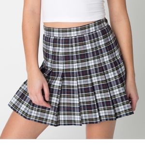 SOLD American Apparel Plaid Tennis Skirt